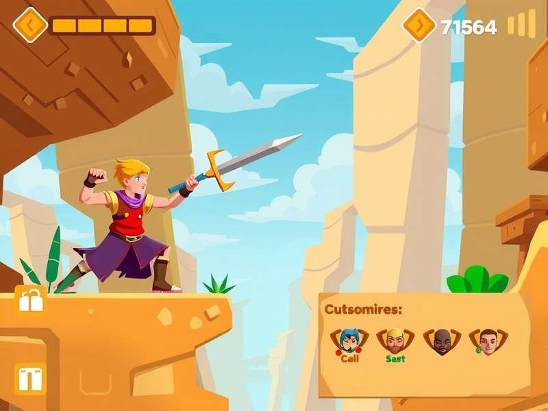 Sands Dash Warrior gameplay screenshot